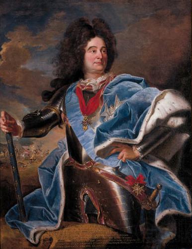 Hyacinthe Rigaud Portrait of Claude de Villars Norge oil painting art